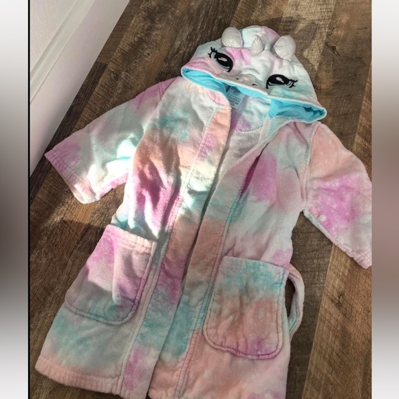 Unicorn Bath Robe - Picture 2 of 4